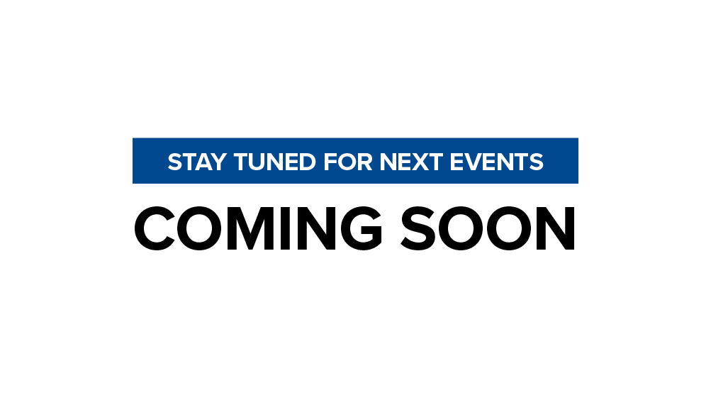 Invitation to stay tuned for next events